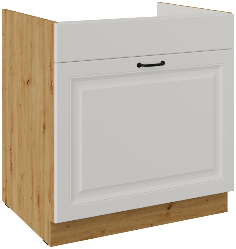 Szafka pod zlewozmywak 80 cm z szufladą na kosze STYLE