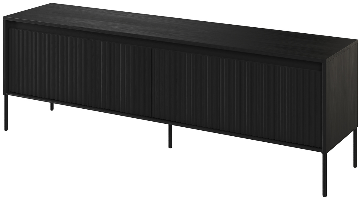 Czterodrzwiowa szafka RTV w stylu nowoczesnym 167 cm TREND