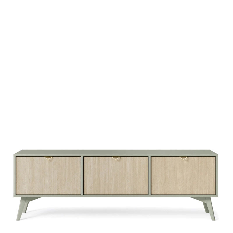 Szafka RTV do salonu 158 cm FLOW styl boho