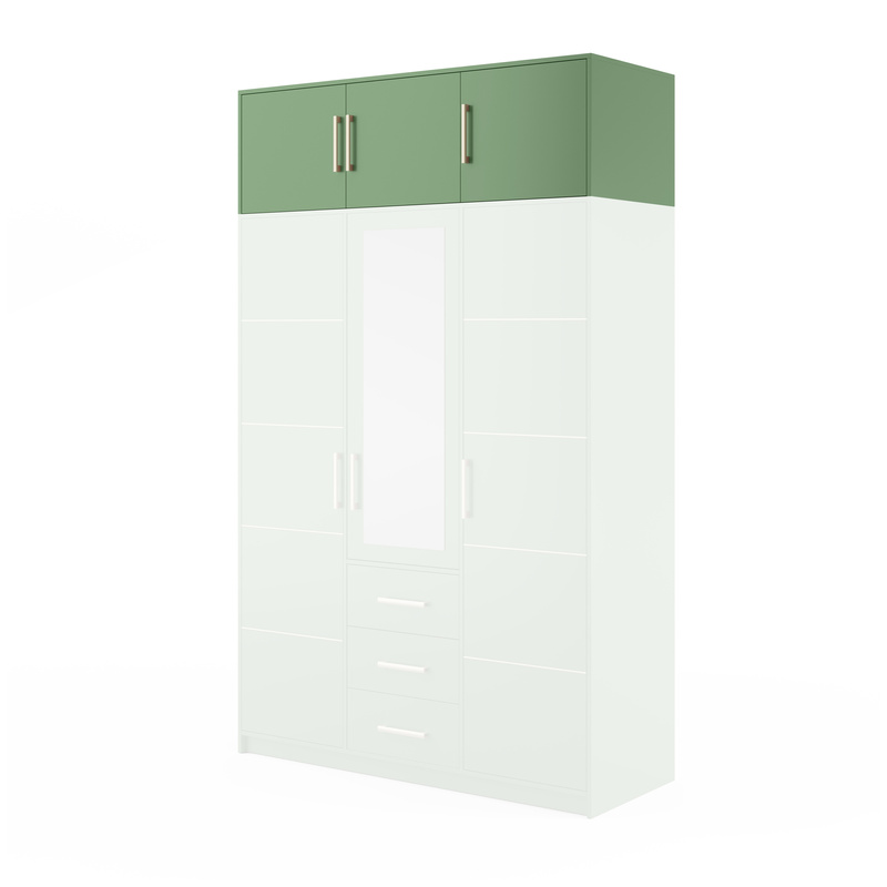 Zielona nadstawka do szafy 147 cm BILL