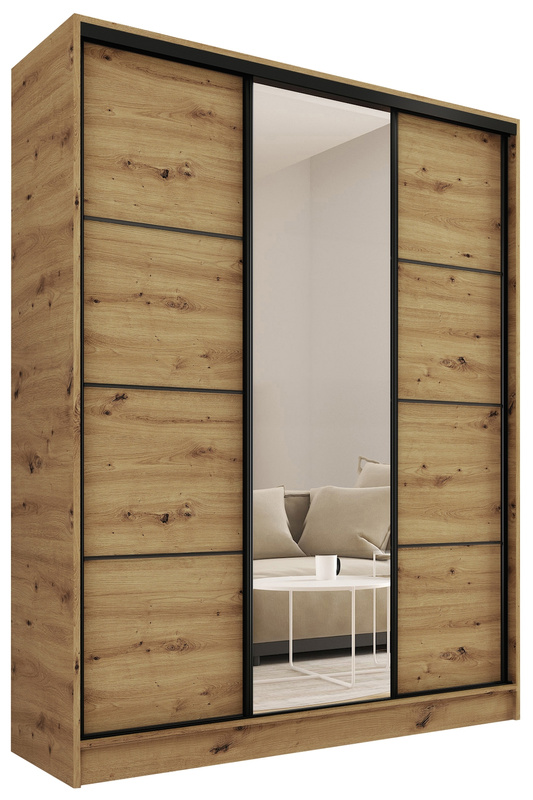 Szafa dąb artisan 150 cm LOFT