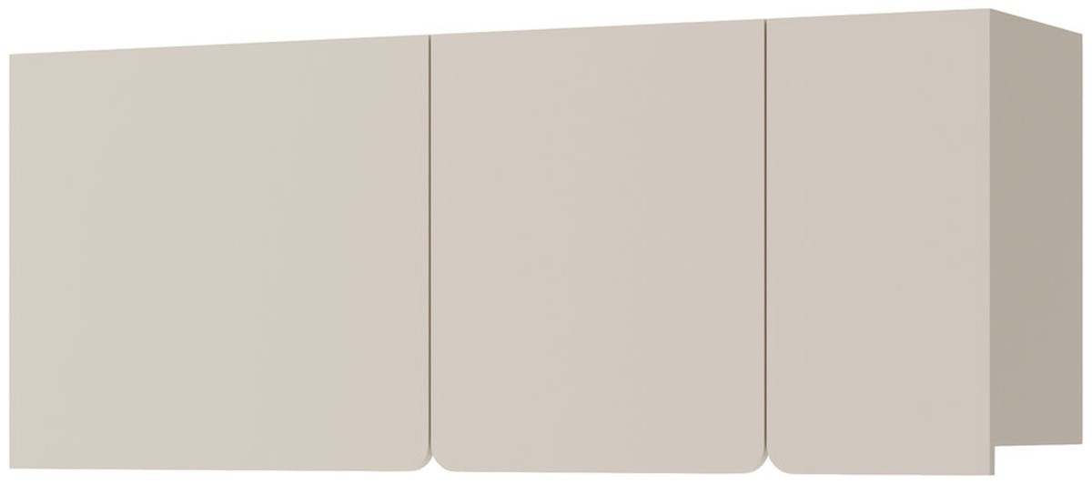 Nowoczesna szafka wisząca do pokoju nastolatka 120 cm LISSARO