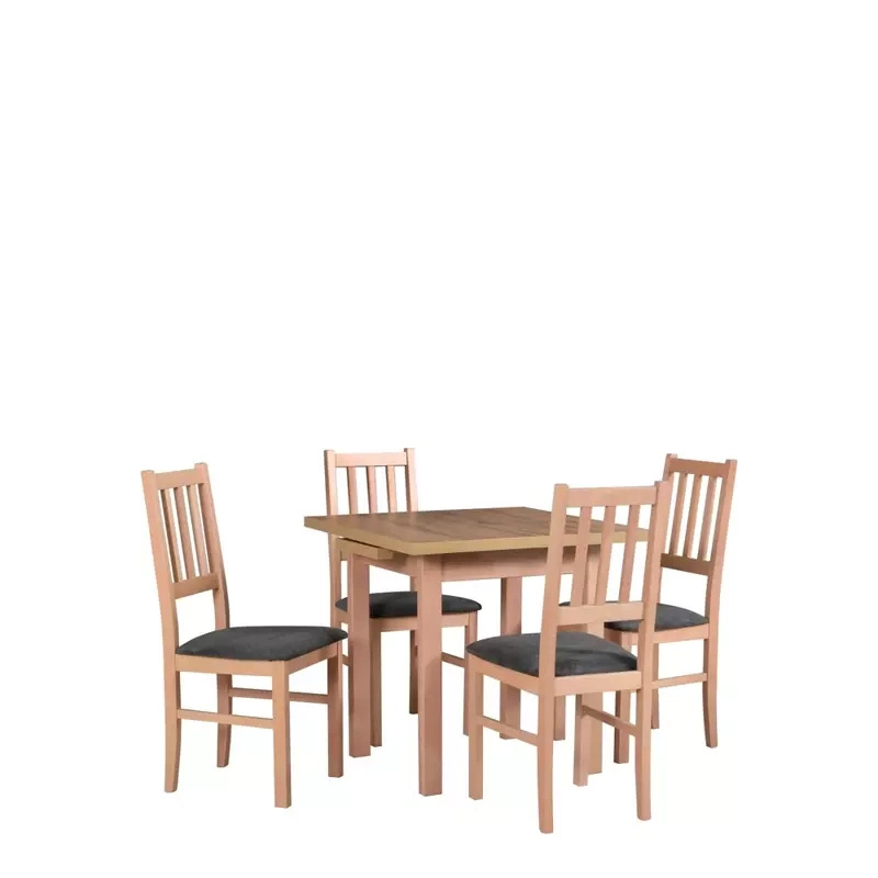 Stół z krzesłami do małej jadalni MOTTA