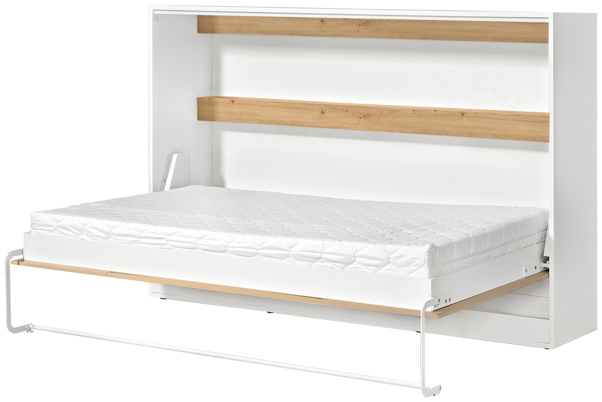 Nowoczesny poziomy półkotapczan 120x200 cm do pokoju nastolatka PULSA