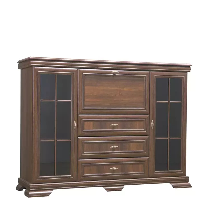 Komoda z przeszklonymi frontami KOLONIA