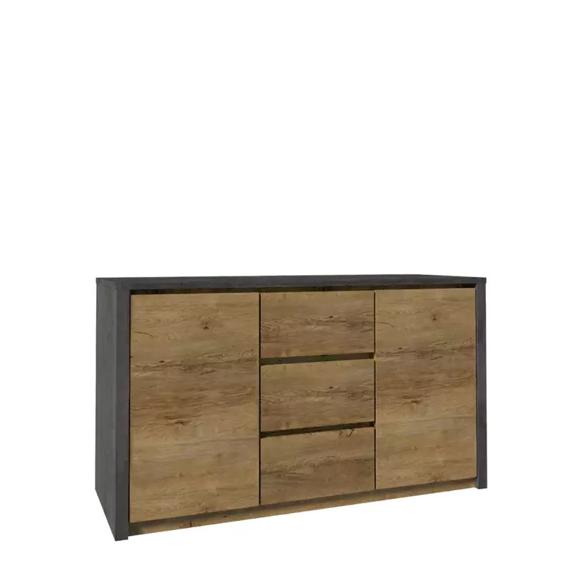 Nowoczesna komoda z szufladami do salonu 140 cm MERIZO