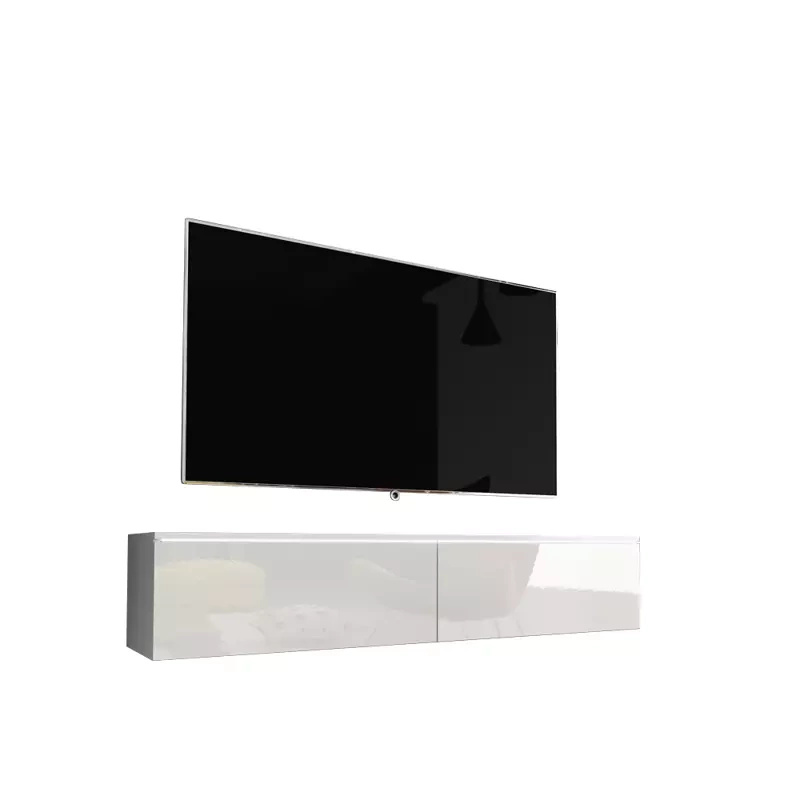 Biała szafka rtv BROMI