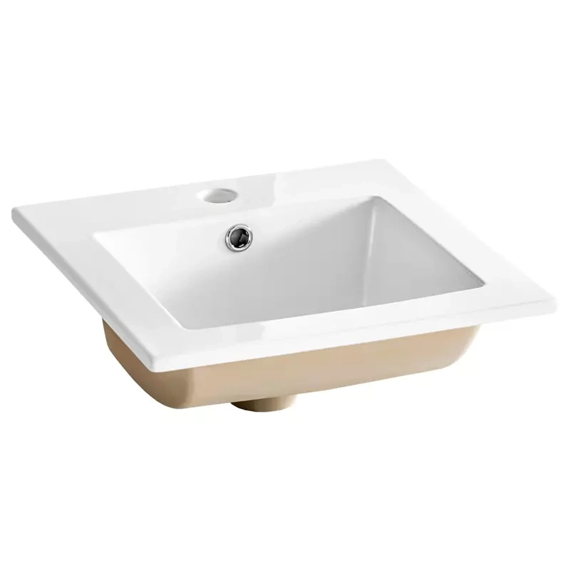 Umywalka wpuszczana 42 cm ceramiczna