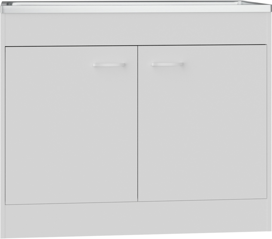 Dwudrzwiowa szafka z zlewozmywakiem 100 cm BASO