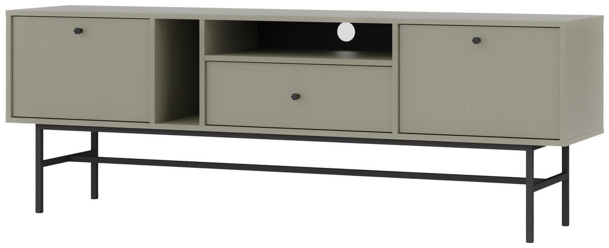 Szafka RTV pod telewizor z drzwiami i szufladami 180 cm TOKEN