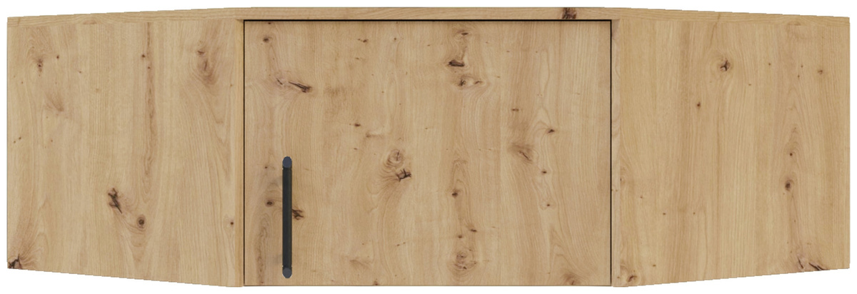 Nadstawka na szafę narożną 95 cm SEVAS dąb artisan
