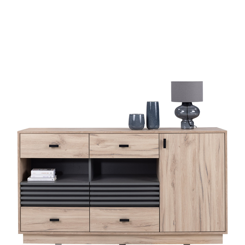 Pojemna komoda do salonu 155 cm AGRA