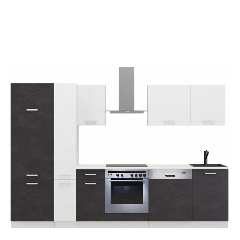 Meble kuchenne z szafką CARGO TONY 300 cm