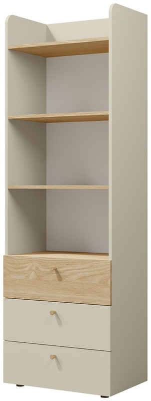 Nowoczesny regał na książki do pokoju młodzieżowego 60 cm YOKO