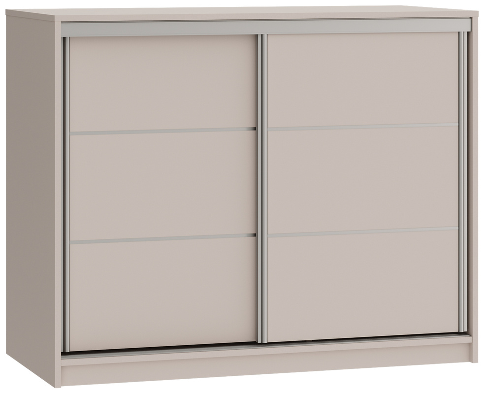 Nowoczesna mała komoda przesuwna 120 cm z szufladami TOP