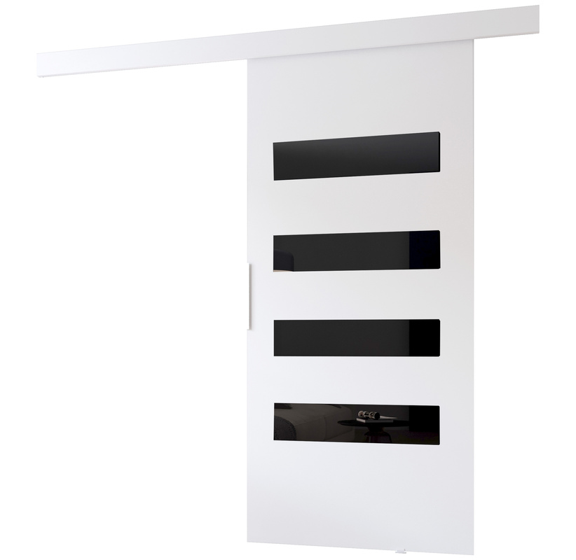 Białe drzwi przesuwne 90 FELIX