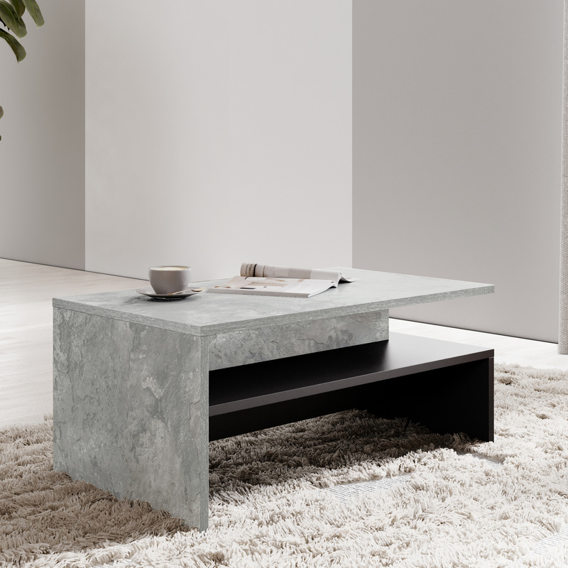 Stolik kawowy w stylu industrialnym BARRET