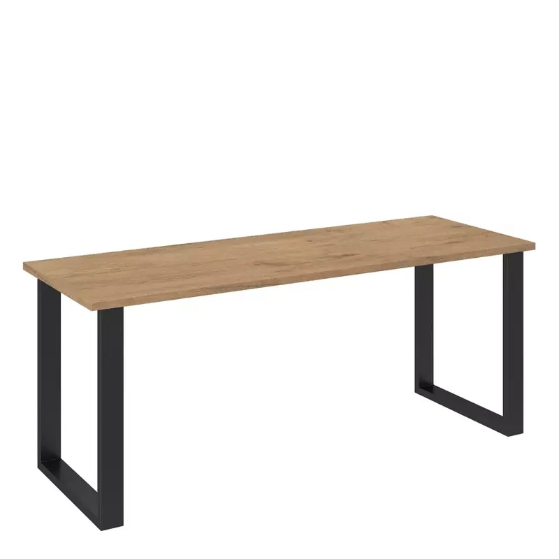 Stół do jadalni na metalowych nogach Lancelot 185x67 MALAGA