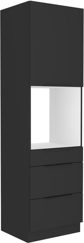 Kuchenna szafka pod zabudowę piekarnika z szufladami SELENA 60 cm cichy domyk