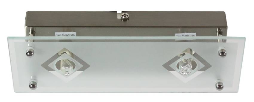 Kinkiet podwójny ścienno-sufitowy 2-punktowy do salonu KRA G9