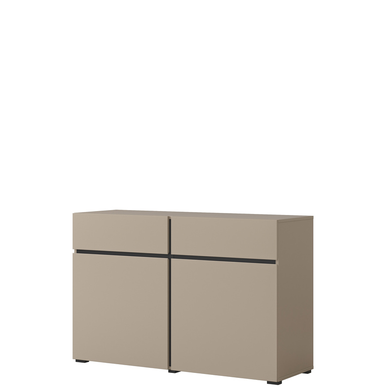 Nowoczesna komoda z szufladami do salonu 120 cm CROSS