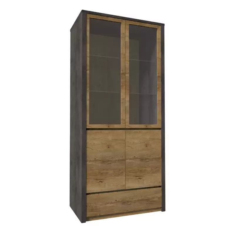 Duża witryna do nowoczesnego salonu MERIZO