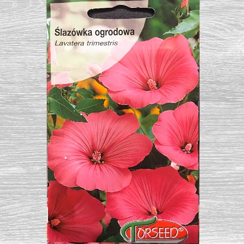 1 szt, Ślazówka różowa - Nasiona: Ilość w opakowaniu: 2 g