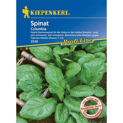 Szpinak Columbia F1 - Nasiona. Ilość w opakowaniu: 1 opak - GradinaMax