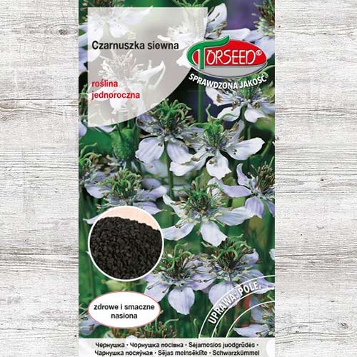 1 szt, Czarnuszka siewna - Nasiona: Ilość w opakowaniu: 1 g