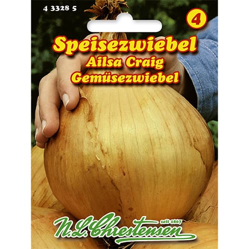 Cebula Ailsa Craig - Nasiona. Ilość w opakowaniu: 1 opak - GradinaMax