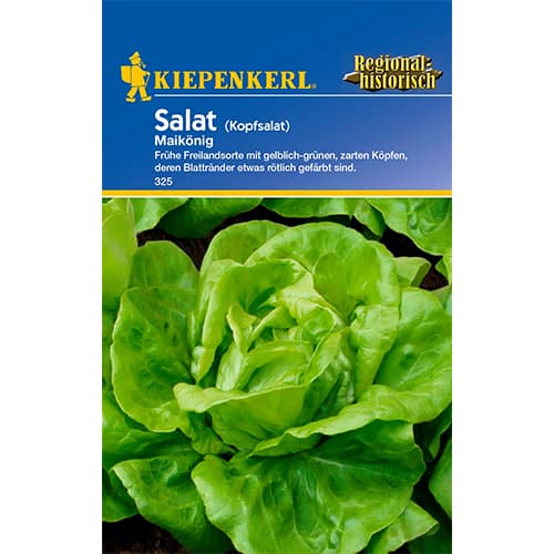 Sałata głowiasta Meikoningin - Nasiona. Ilość w opakowaniu: 1 opak - GradinaMax