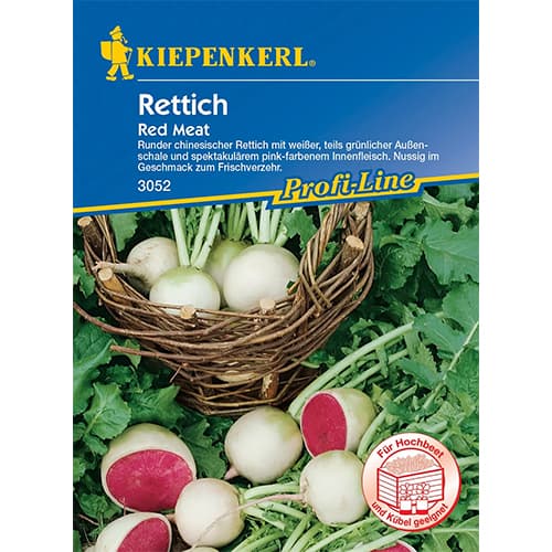 Rzodkiewka Red Meat - Nasiona: Ilość w opakowaniu: 1 opak - GradinaMax