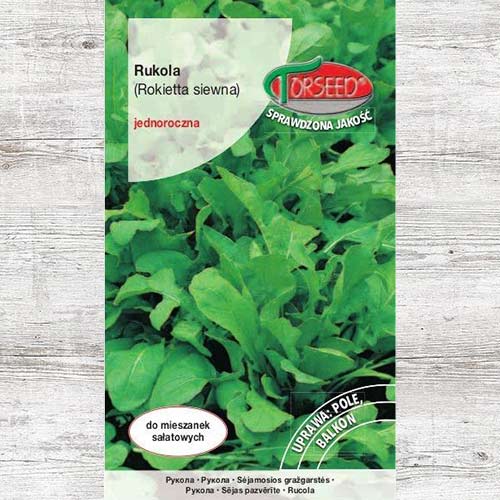 1 szt, Rukola jednoroczna - Nasiona: Ilość w opakowaniu: 0.5 g