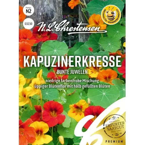 Nasturcja większa Bunte Juwelen - Nasiona. Ilość w opakowaniu: 1 opak - GradinaMax