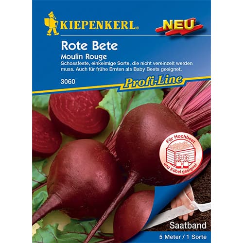 Burak ćwikłowy Moulin Rouge - Nasiona. Ilość w opakowaniu: 1 opak - GradinaMax