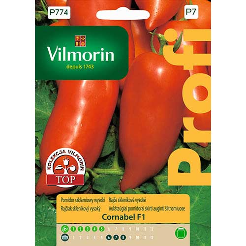 1 szt, Pomidor szklarniowy Conrabel F1 Vilmorin - Nasiona: Ilość w opakowaniu: 15 szt