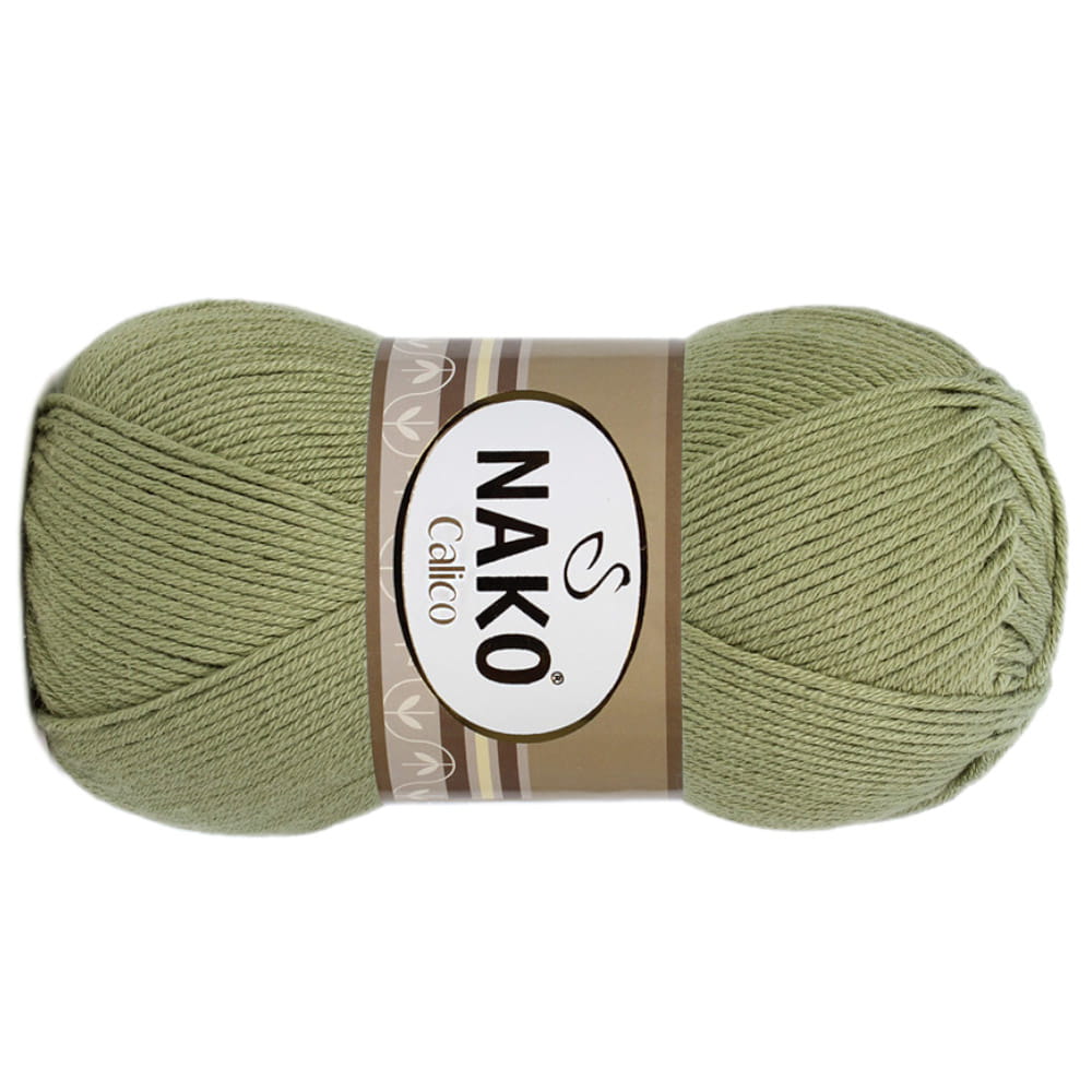 WŁÓCZKA NAKO CALICO kol. 11923 / khaki