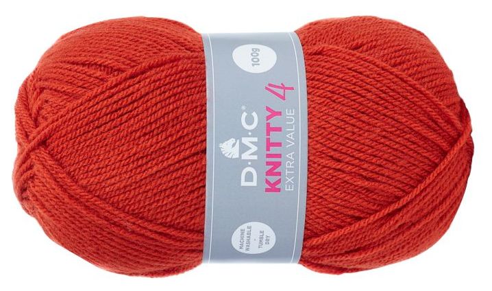 WŁÓCZKA DMC KNITTY 4 KOL.700 / RUDY