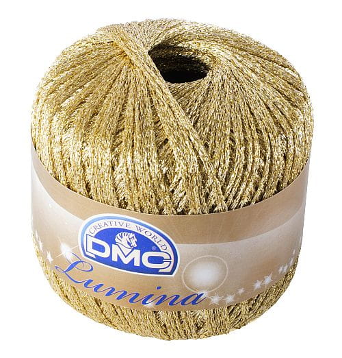 kordonek Lumina DMC kol. 3821 / złoty