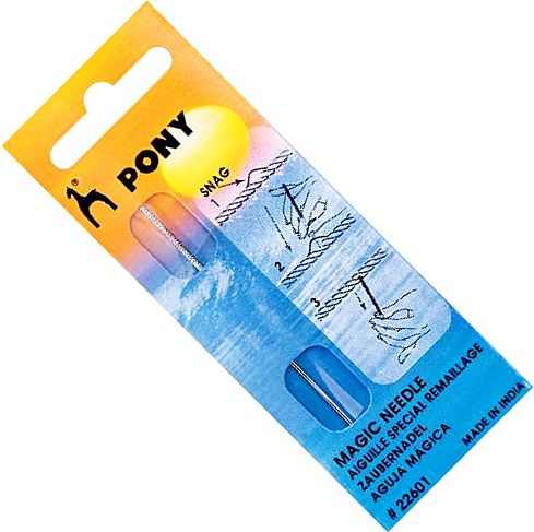 igła do przeciągania zaciągniętych oczek PONY 22601 .
