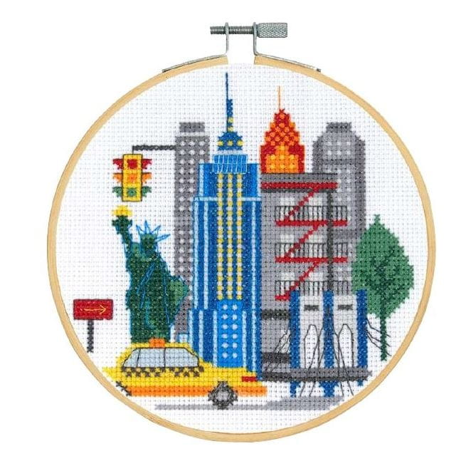 zestaw DMC do haftowania BK1962 "NEW YORK"