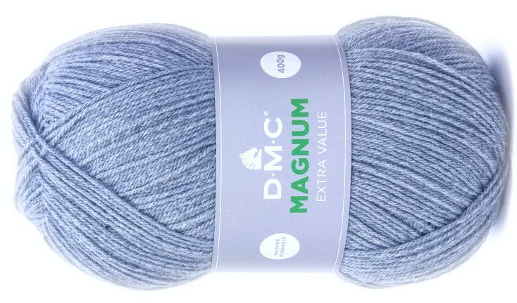 włóczka MAGNUM DMC kol. 817 / stalowy 400gr