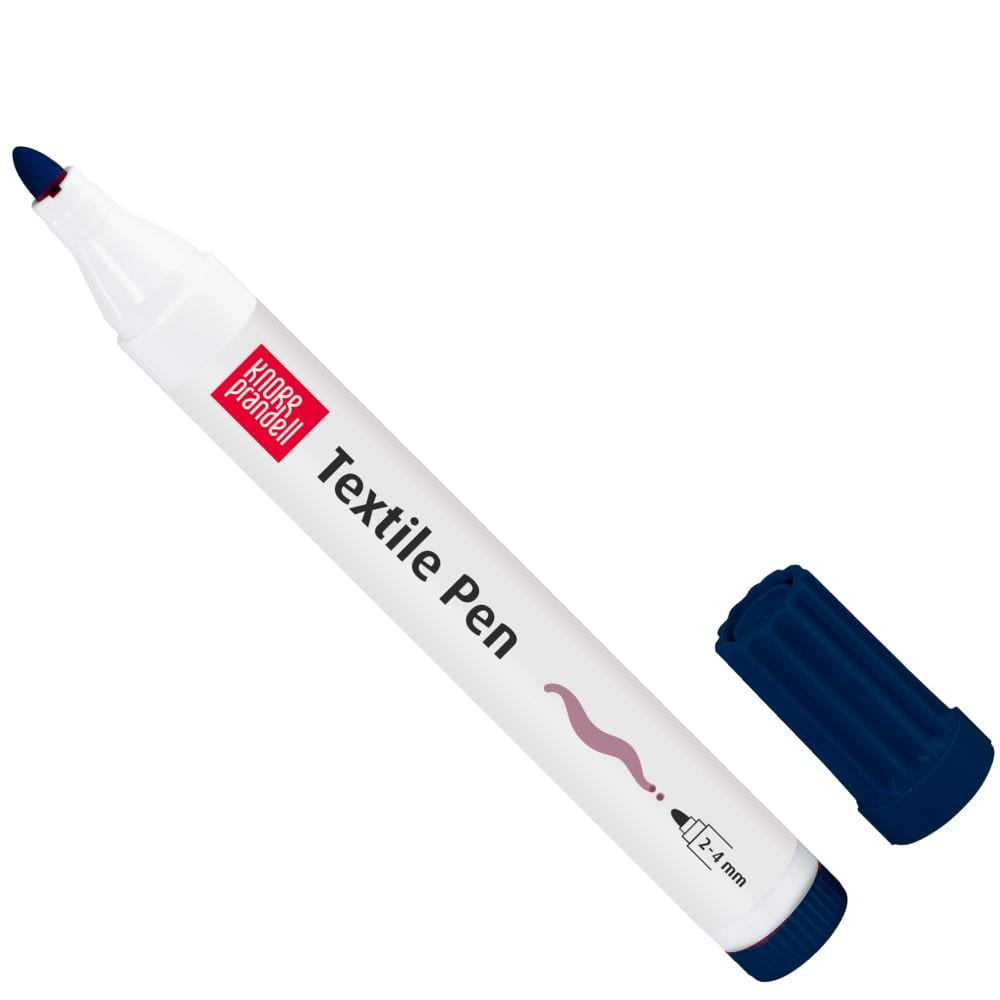 Pisak do tkanin 2-4mm KNORR kol. granatowy 11