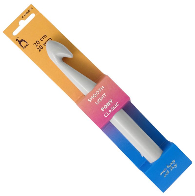 20 mm szydełko do wełny 17cm PONY 45864 .