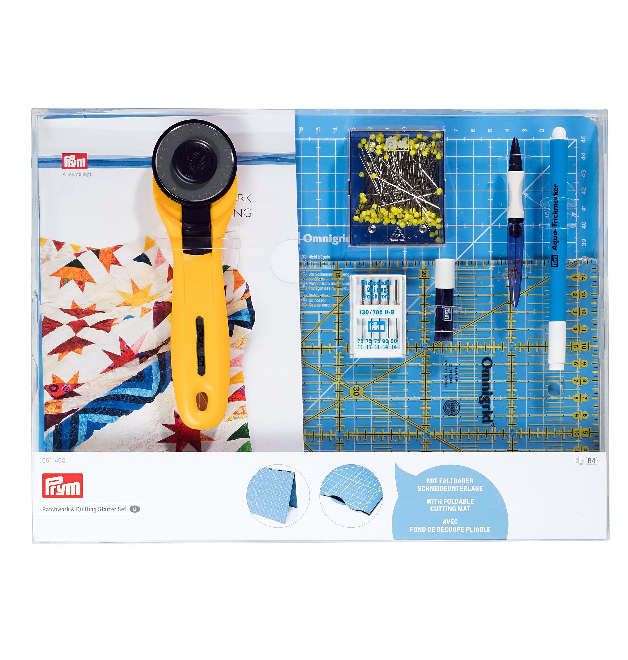 zestaw startowy do patchworku PRYM 651491 .