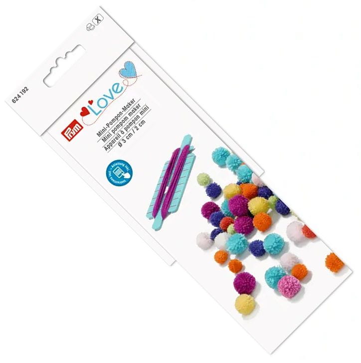 przyrząd do robienia pomponów fi 3cm i 2cm PRYM 624192 .