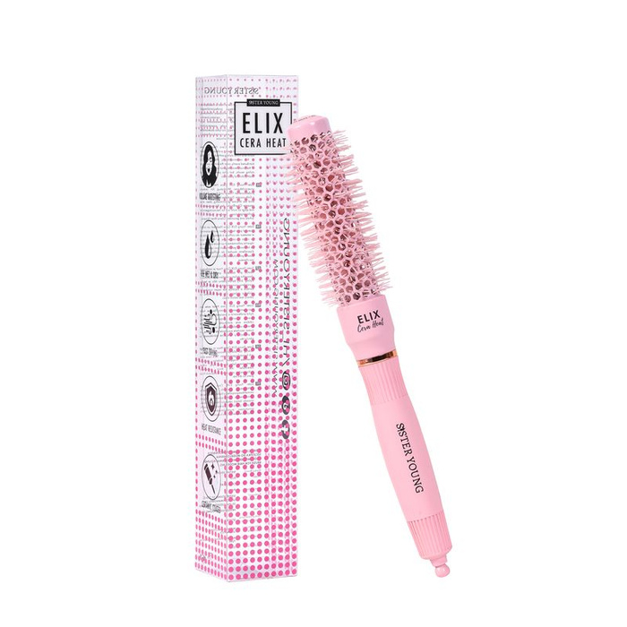 Sister Young ELIX Cera Heat 25 mm Okrągła szczotka do modelowania włosów