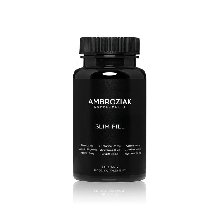 Dr Ambroziak Slim Pill Suplement diety wspomagający odchudzanie 60 kaps.