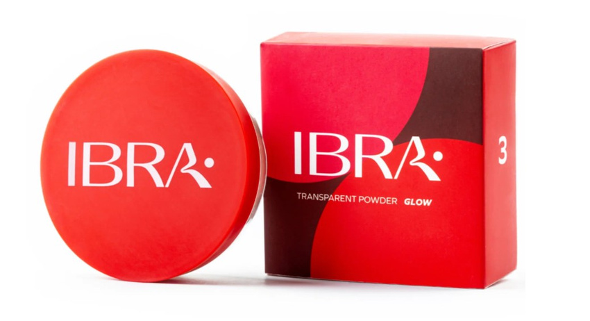 Ibra rozświetlający puder transparentny NR 3, 12 g