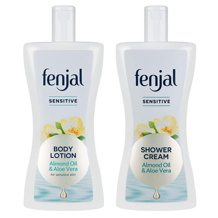 Fenjal Body Lotion Sensitive 200 ml + Kremowy Żel pod Prysznic Sensitive 200 ml